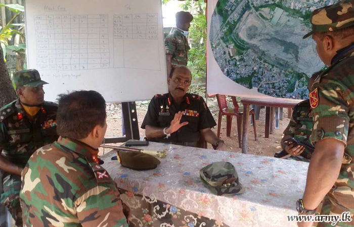 Commander Shares Meals with Rescue & Relief Troops