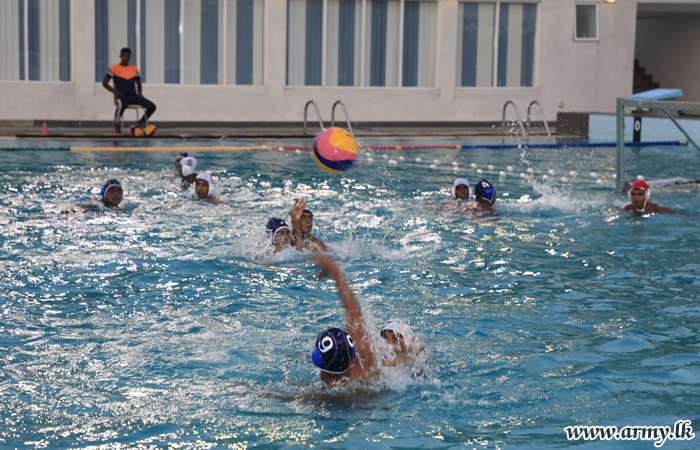Runners-Up Slot in DSG Water Polo Goes to Army Players