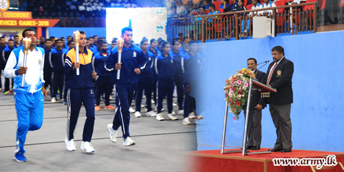 '10th Defence Services Games' Opened