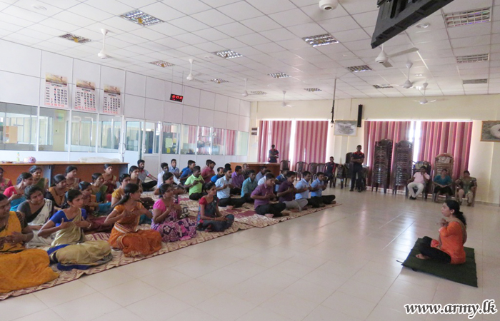 ‘Yoga’ Training Given to State Officials in Poonakary & Kilinochchi Commended