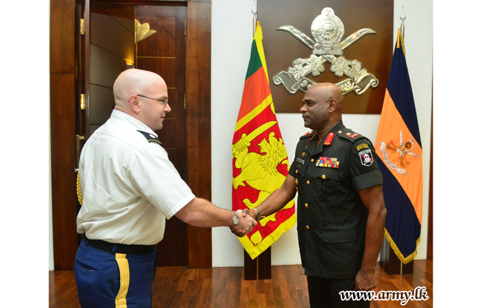 US Defence Attaché Calls on Army Commander