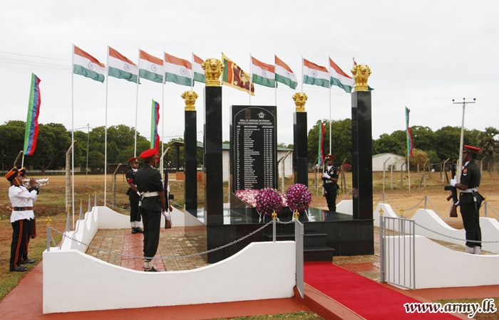 Fallen IPKF War Heroes Commemorated in Jaffna