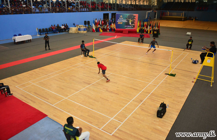 Inter Regiment Badminton Trophy - 2018 Goes to SLLI