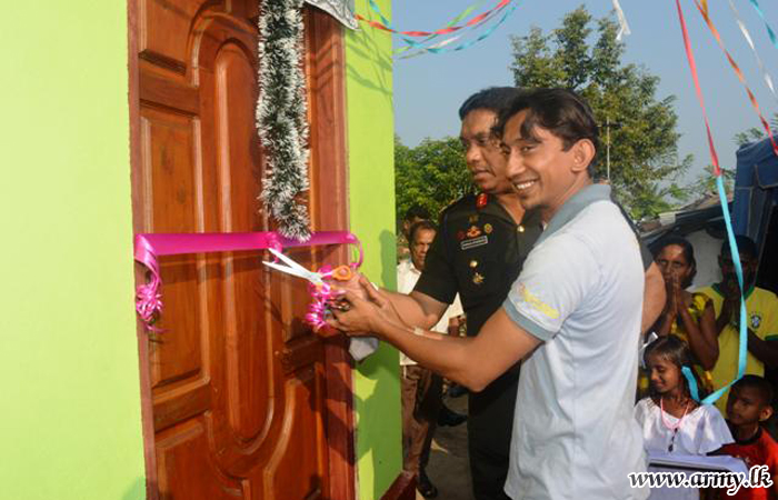 Eastern Troops Build Two More Houses with Donors’ Support 