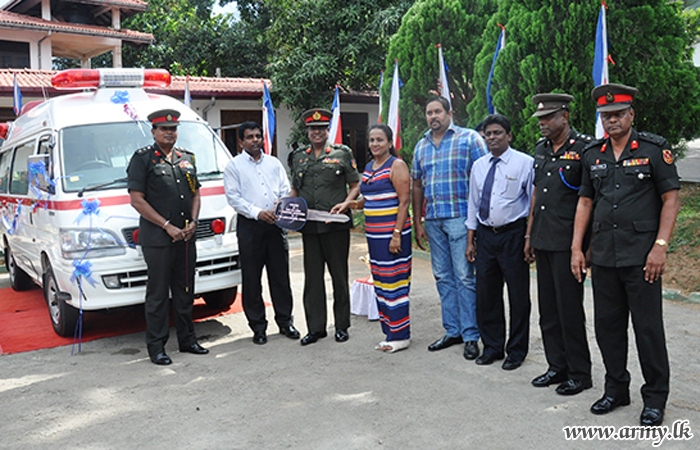SLNG Gets New Ambulance
