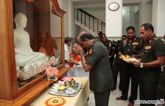 Religious Ceremonies on 67th Birth Anniversary of the Army Launched in Kandy