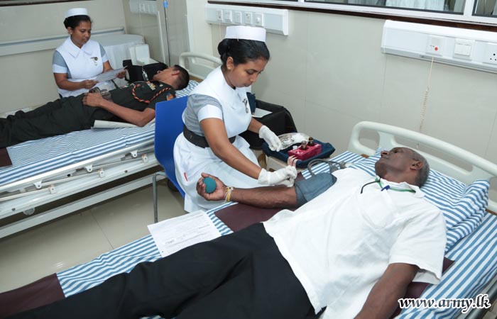 Army Hospital Launches Its 3rd Blood Collecting Campaign for the Year