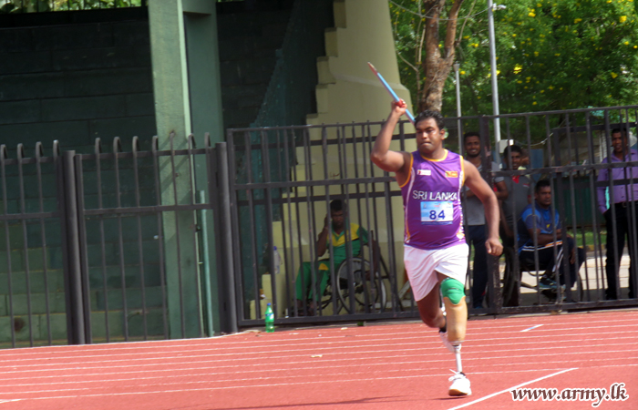 Sergeant Hettiarachchi Sets New World Record in Javelin Throw