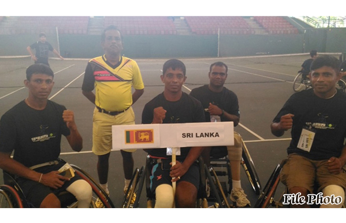 Army Paralympics Wheelchair Tennis Players Excel at Open Wheelchair Tennis Championship - 2017 in Thailand 