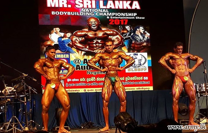 Army Body Builder Sergeant W.G Amila Wins Mr Sri Lanka- 2017