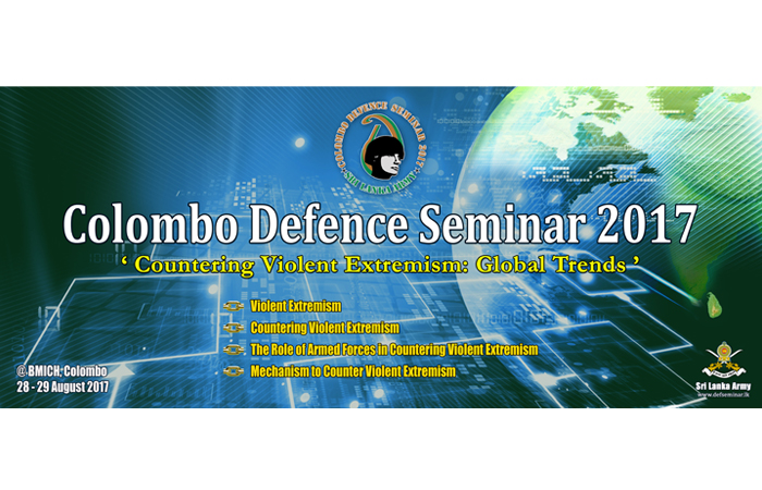 Stage Set for Army’s ‘Colombo Defence Seminar - 2017’ Sessions 