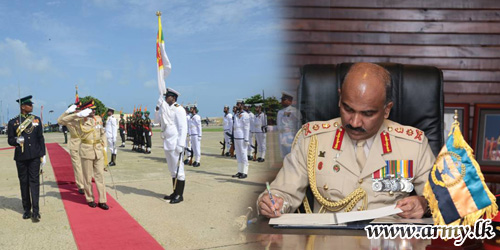 New Chief of Defence Staff After Military Honours Assumes Duties