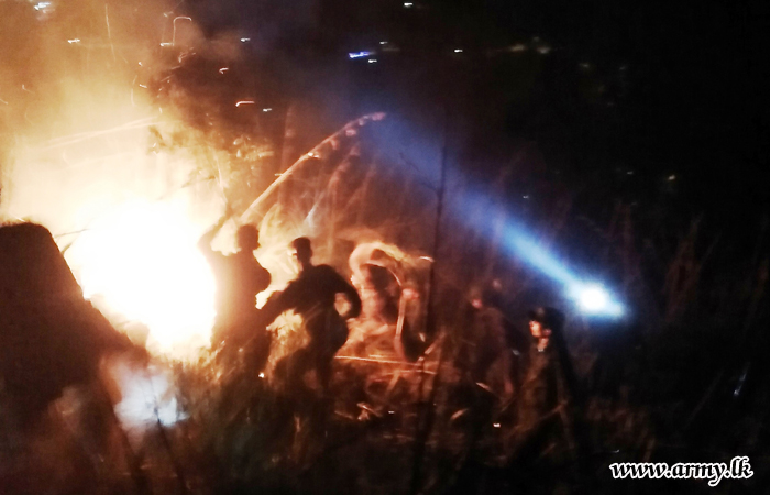Central Troops Control Another Bushfire