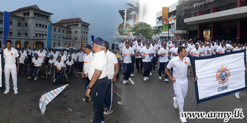 ලෝක හමුදා දිනය වෙනුවෙන් පැවැත්වෙනCISM මාර්ග ධාවනය සඳහා ත්‍රිවිධ හමුදා සාමාජිකයින් සියගණනක් එක්වේ