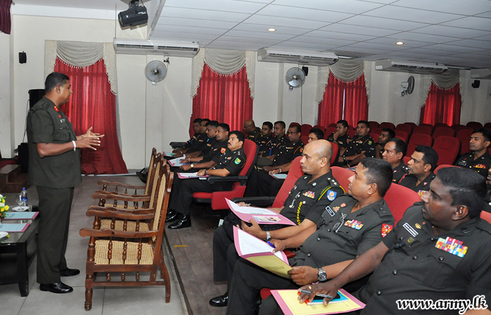 Civil Affair Course No 15 Commenced