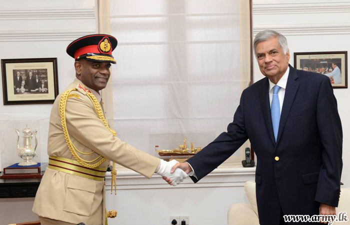 Prime Minister Extends Best Wishes to New Commander 