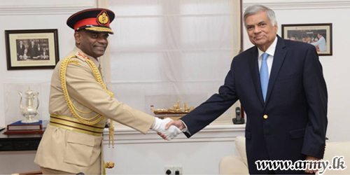 Prime Minister Extends Best Wishes to New Commander 