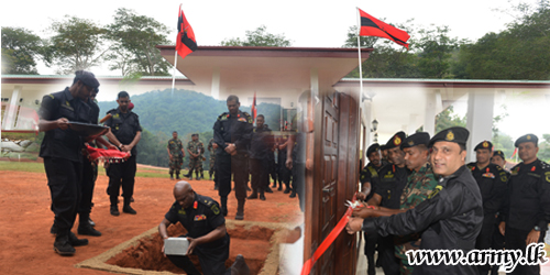 Commander Lays Cornerstone for Proposed Administrative Complex at RHQ SF 