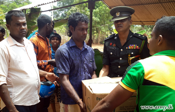 Troops Condole with Bereaved Family & Support Funeral Arrangements 