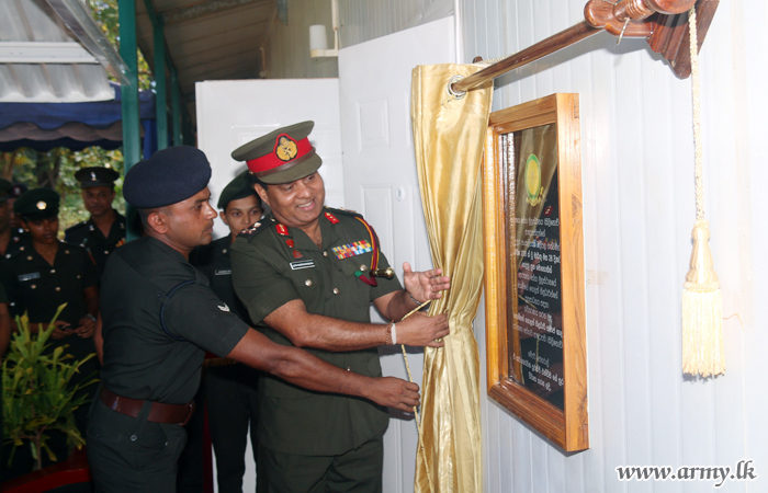Refurbished Corporals’ Club Opened for Them