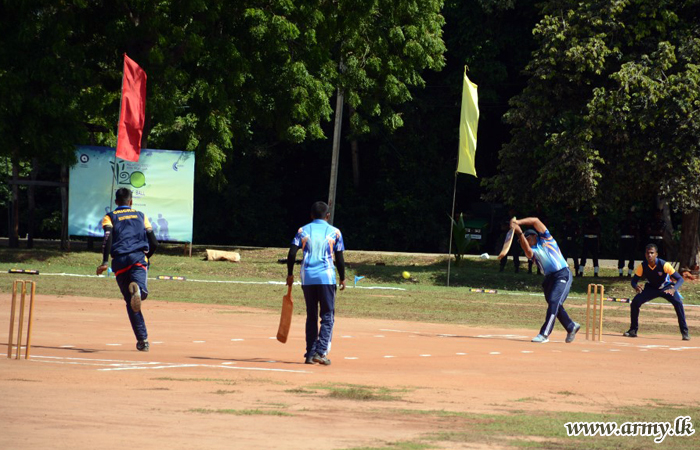 Win in 59 Division Cricket Tournament Goes to 593 Brigade Cricketers  