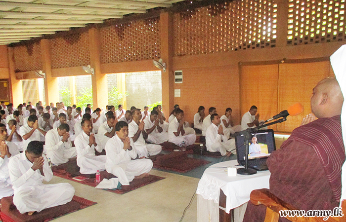 Many Senior Officers also Join Meditation Practice  