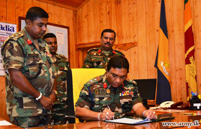 Major General Dharshana Hettiarachchi Assumes Office as Commander Security Forces - East
