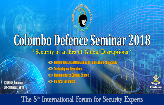 Countdown Begins to Inauguration of ‘Colombo Defence Seminar-2018’