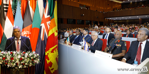 Curtains Raised for 8th 'Colombo Defence Seminar - 2018' at BMICH amid Ceremonials 