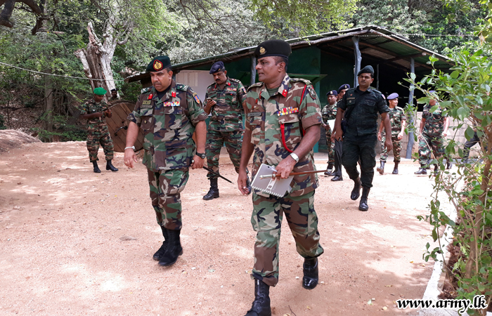 DG Infantry Inspects Infantry Training Schools 