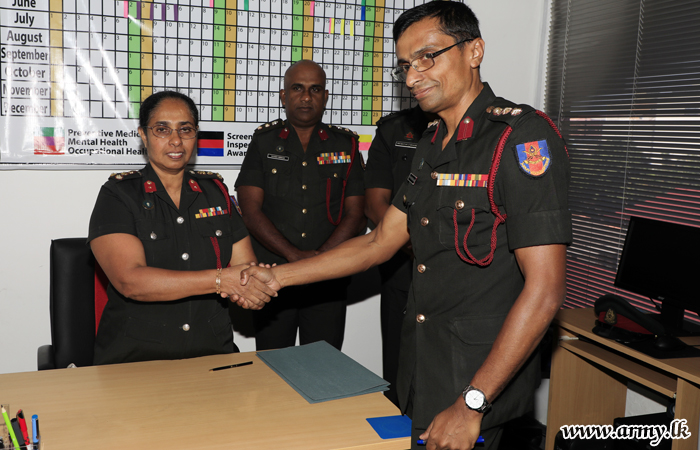 Colonel R.M.M Moneragala, Consultant Psychiatric Appoints New Director Preventive Medicine at AHQ