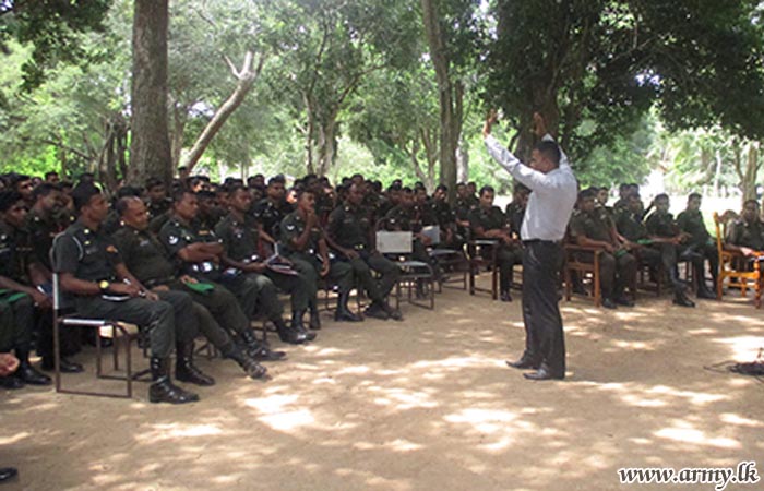 Awareness Programmes on Drugs Go to Gajaba Regiment Hqrs, 66 & 65 Divisions