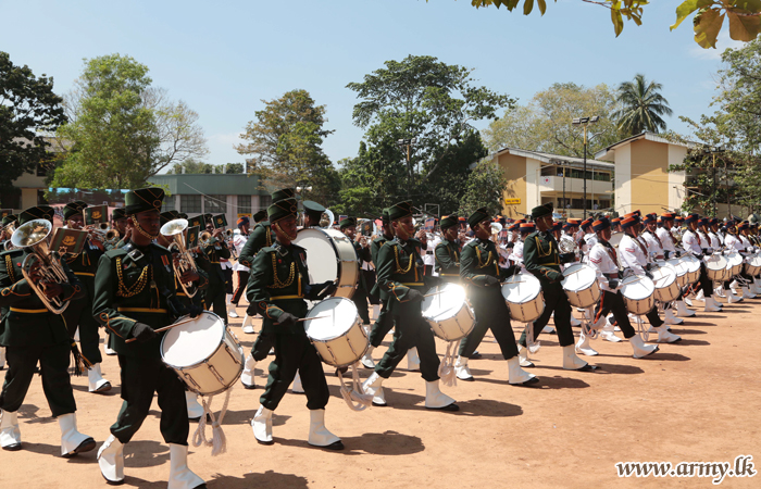 Army Mini Tattoo Add Colour to D.S Senanayake College Anniversary Programmes 