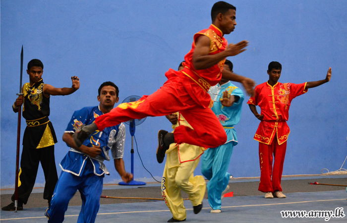 Inter Regiment Wushu Championship Goes to SLSR & SLSC