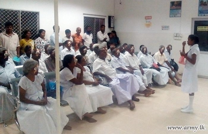 SFHQ-Jaffna Helps Cataract Patients to Get Vision