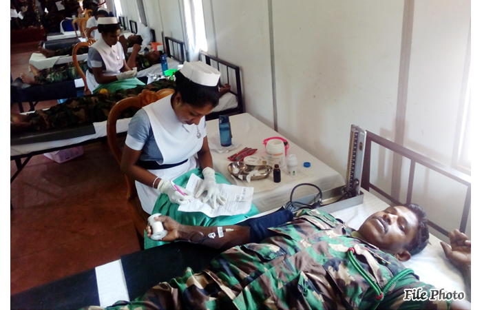 57 Division Troops Help Save Lives of Kilinochchi Patients