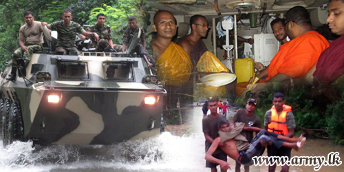 Army Rescue & Relief Operations Continue in Full Swing
