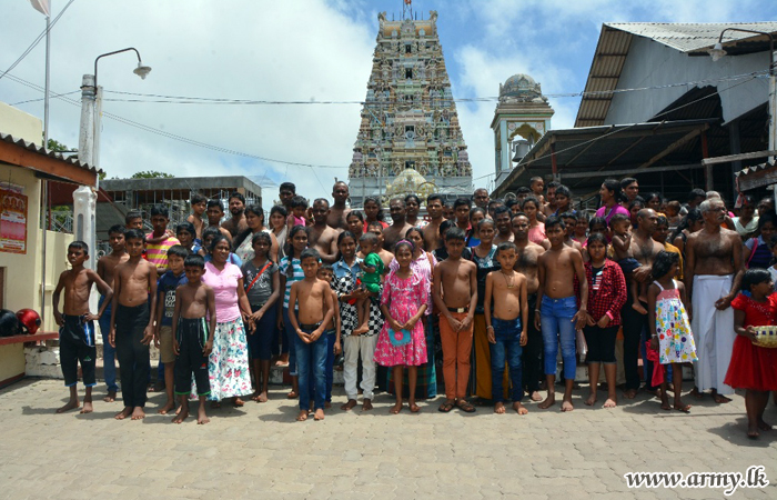 Troops of 56 Division Organized a 4-Day Family Trip