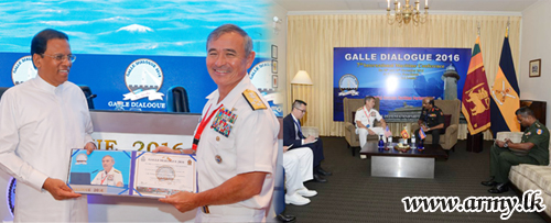 US Navy Pacific Command Meets Army Commander during ‘Galle Dialogue’ Sessions  