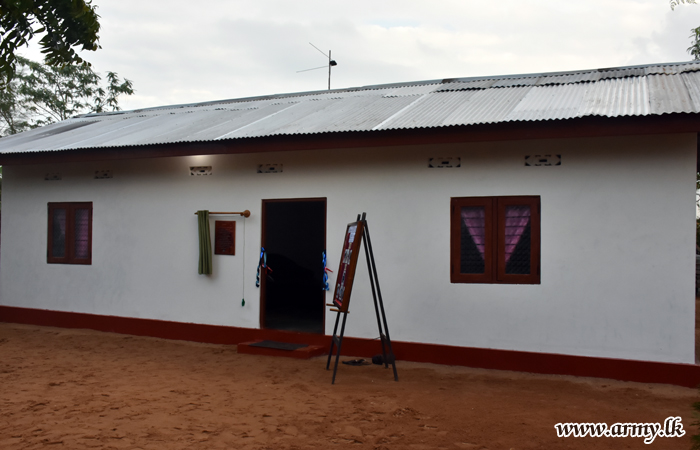 Troops Construct One More New House for a Poor Family