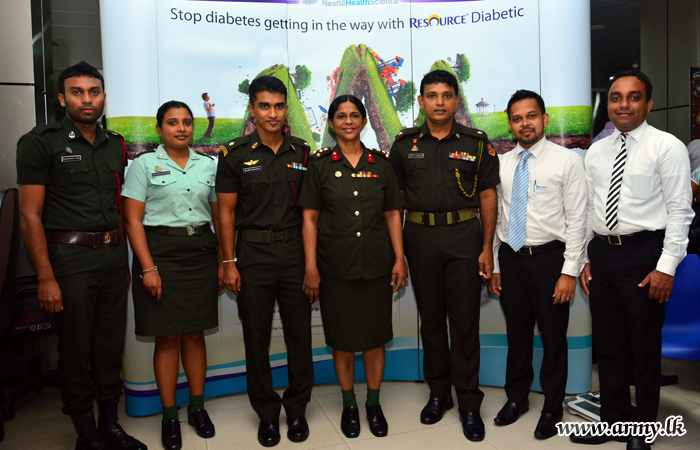 HAHN Talks About ‘Diabetes’ at Army Hospital 