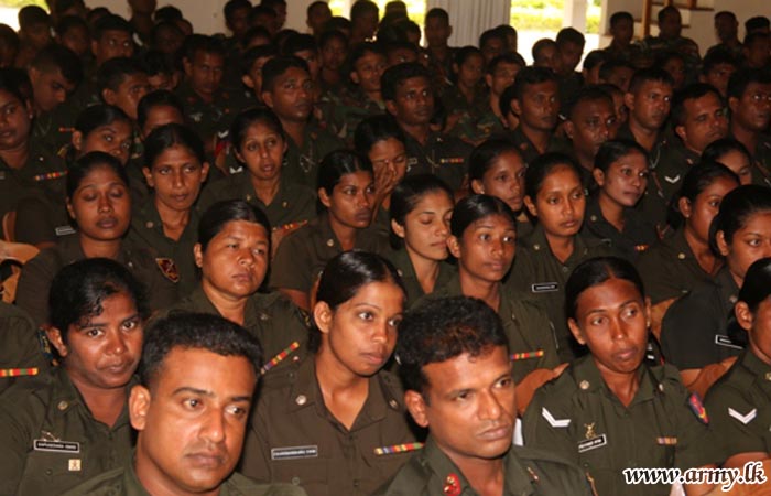 Troops in Kilinochchi Educated on Sexually-Transmitted Diseases