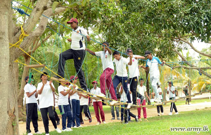 Students Undergo Army Leadership Training 