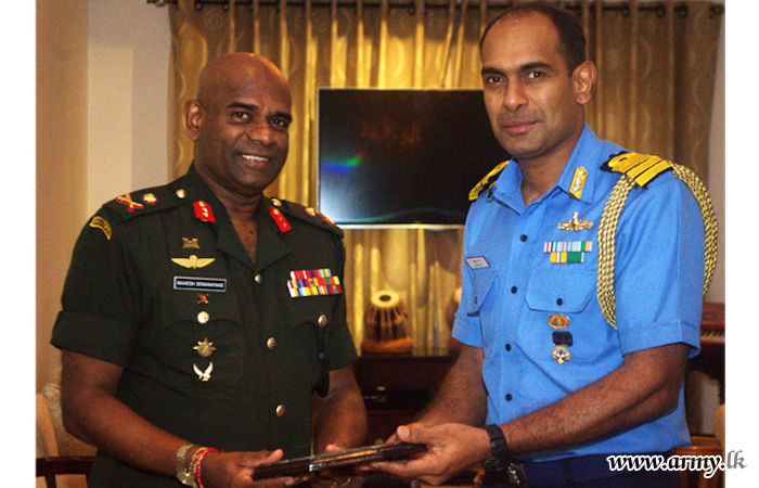 India’s New Defence Adviser Calls on Commander SF-J