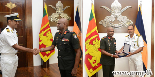 Defence Advisor in High Commission for India Calls on Commander 