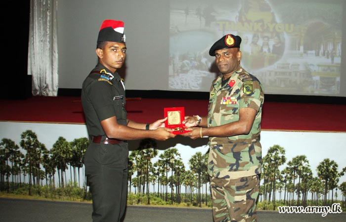 Intake 83 Officer Cadets Interact with Jaffna Commander
