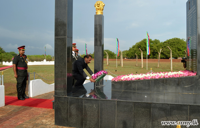 IPKF Soldiers Killed during 'Operation Pawan' Remembered