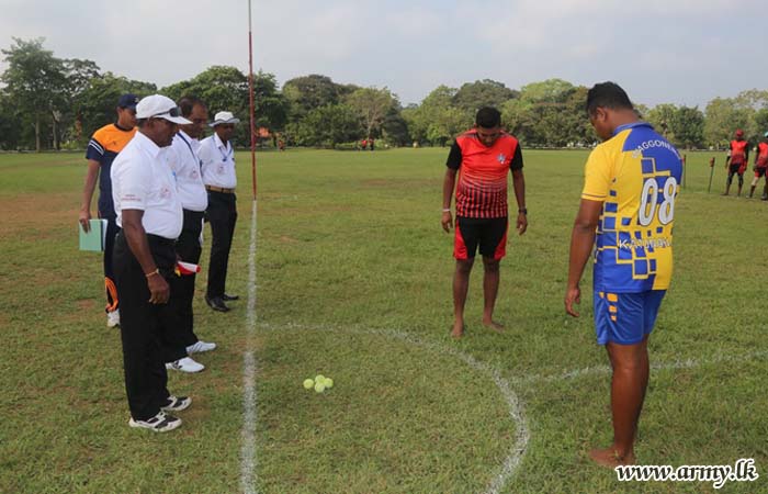 Army Inter Regiment Elle Tournament Begins in Saliyapura