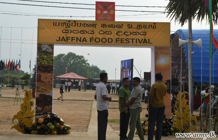 උතුරේ ජනතාවට විවිධත්වයෙන් යුත් ආහාර රසවිදිමට අවස්ථාවක්