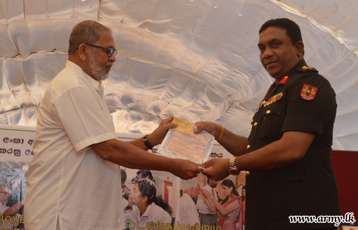 Jaffna Troops Inaugurate Drive for Donation of Human Tissues 